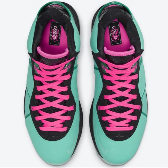 Nike LeBron 8 South Beach 2021 SZ 10.5 CZ0328-400 - Picture 5 of 17